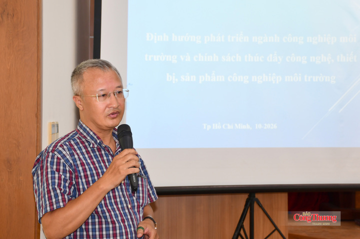 Ông Phạm Sinh Thành, Trưởng phòng Công nghiệp môi trường, Cục Kỹ thuật an toàn và Môi trường công nghiệp (Bộ Công Thương).