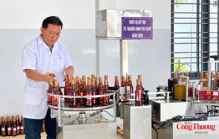 Thiết bị hỗ trợ từ nguồn kinh phí khuyến công tại Công ty TNHH SX-TM Hưng Thịnh Đạt.