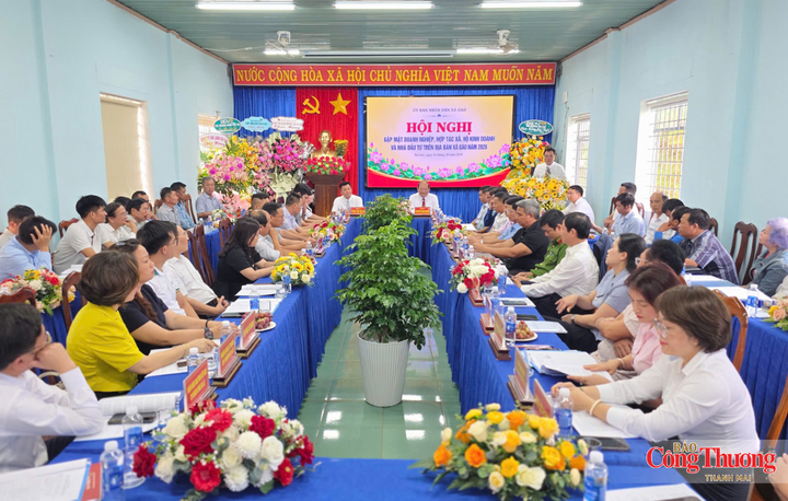 Hội nghị gặp mặt doanh nghiệp, hợp tác xã, hộ kinh doanh và nhà đầu tư năm 2026 do UBND xã Gào tổ chức.