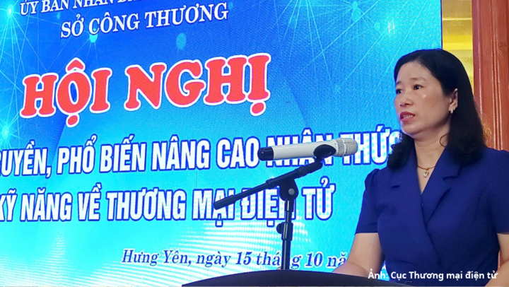 Bà Tô Thị Hương Lan - Phó Giám đốc Sở Công Thương tỉnh Hưng Yên