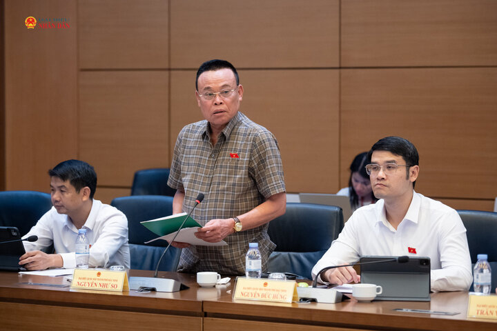 Đại biểu Nguyễn Như So (đoàn đại biểu Bắc Ninh).