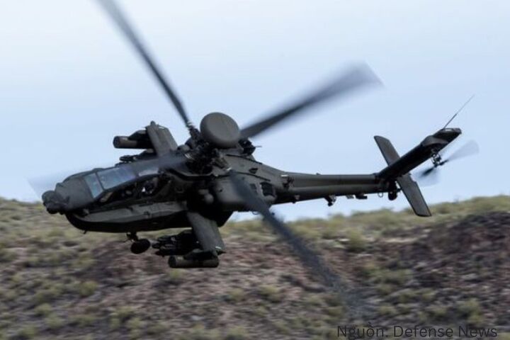 Trực thăng trinh sát-tấn công AH-64E Apache Guardian. Nguồn: Defense News