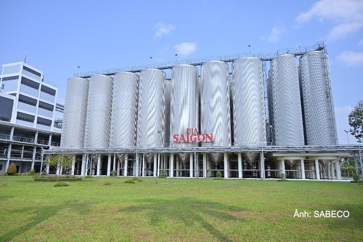 Nhà máy Bia Saigon tại Củ Chi, một trong 26 nhà máy của SABECO đang vận hành tại nhiều tỉnh, thành khắp Việt Nam.
