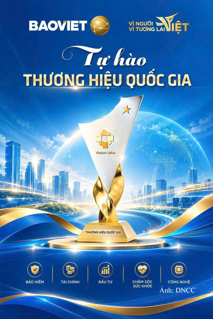 Bảo Việt: Vì người Việt, vì tương lai Việt - tự hào được vinh danh Thương hiệu quốc gia ba kỳ liên tiếp (Ảnh: Tập đoàn Bảo Việt)