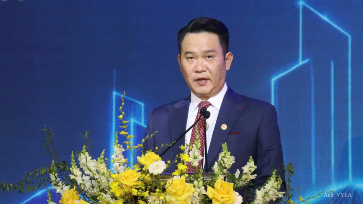 Ông Đặng Hồng Anh - Chủ tịch Hội Doanh nhân trẻ Việt Nam.