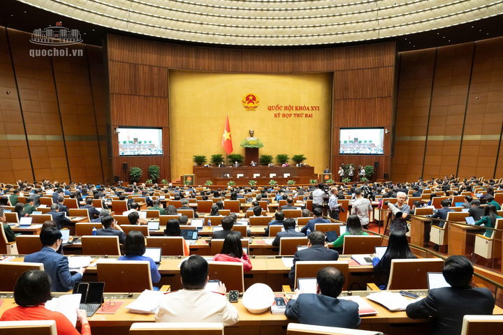 Quang cảnh Phiên họp.