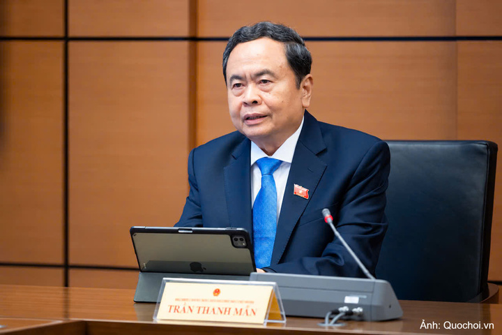 Chủ tịch Quốc hội Trần Thanh Mẫn.