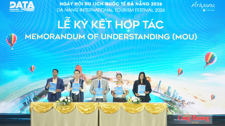 Ký kết hợp tác kết nối giao thương tại Ngày hội Du lịch quốc tế Đà Nẵng 2026