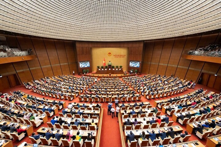 Khai mạc Kỳ họp thứ 2 Quốc hội khóa XVI. Ảnh: chinhphu.vn/Nhật Bắc