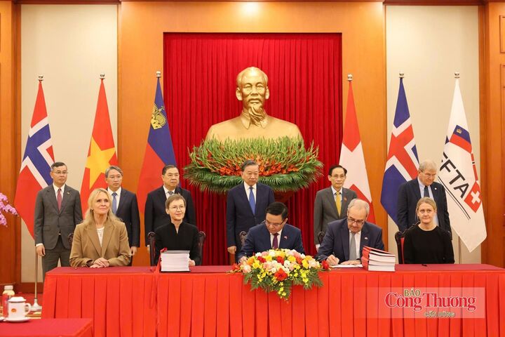 Các bên ký kết Hiệp định thương mại tự do giữa Việt Nam - EFTA.