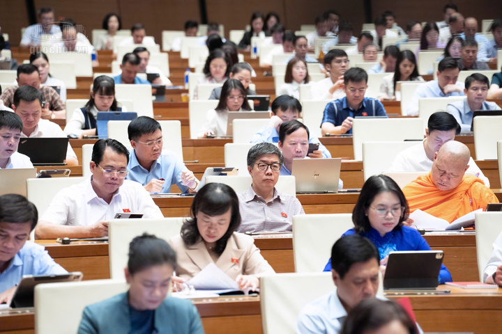 Các đại biểu dự kỳ họp. Ảnh: Quochoi.vn