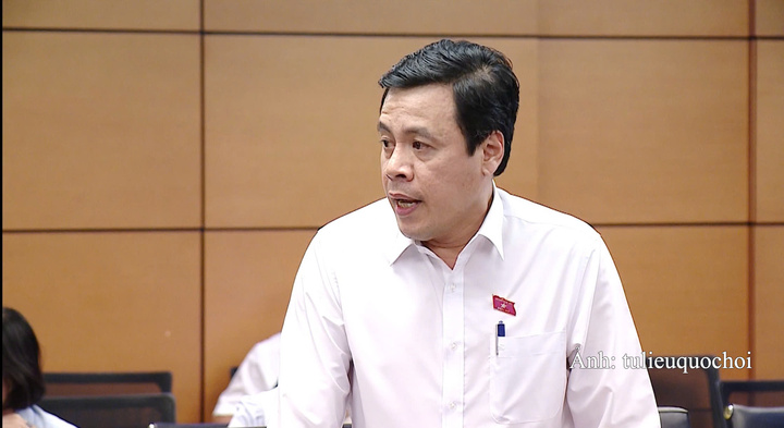 Đại biểu Trần Anh Tuấn (Đoàn đại biểu Quốc hội TP. Hồ Chí Minh).