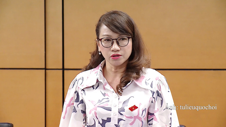 Đại biểu Nguyễn Thị Thanh Mai (Đoàn đại biểu Quốc hội TP. Hồ Chí Minh).