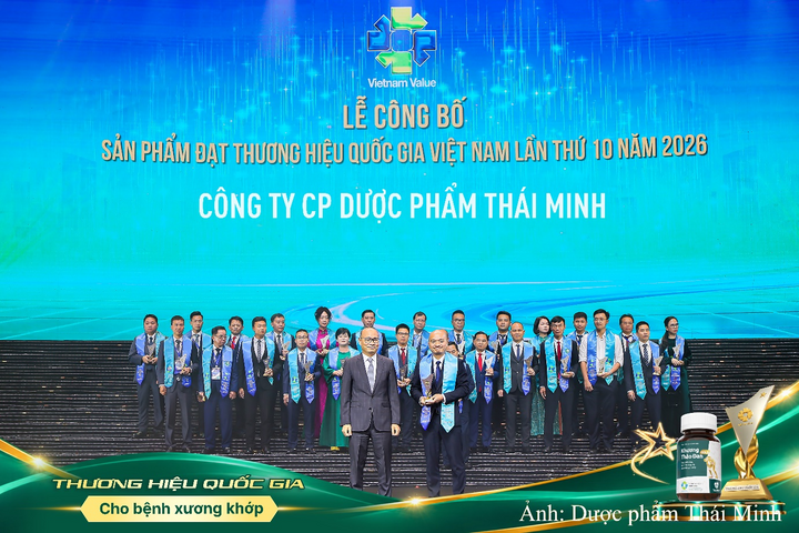 Khương Thảo Đan vinh dự được Bộ Công Thương chứng nhận là Thương hiệu quốc gia Việt Nam năm 2026.