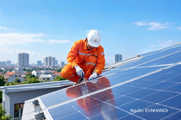 Nguồn điện được tạo ra ngay tại nơi tiêu thụ giúp giảm lượng điện mua từ lưới.