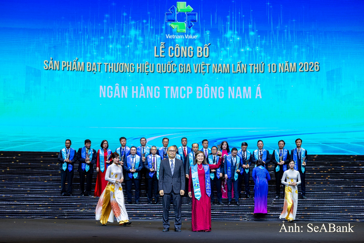 SeABank lần thứ 4 liên tiếp được vinh danh Thương hiệu Quốc gia Việt Nam.