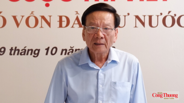 TS. Nguyễn Anh Tuấn - Chủ tịch Hiệp hội Doanh nghiệp đầu tư nước ngoài phát biểu tại lễ phát động.