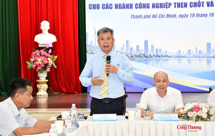 TS. Lê Đình Kha, Hiệu trưởng Trường Cao đẳng Kỹ thuật Cao Thắng.