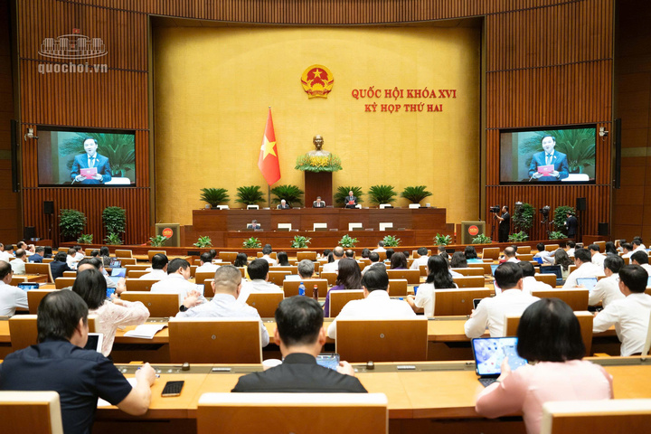 Ngày 20/10, Quốc hội khoá XVI tiếp tục chương trình Kỳ họp thứ 2. Ảnh: Quochoi.vn