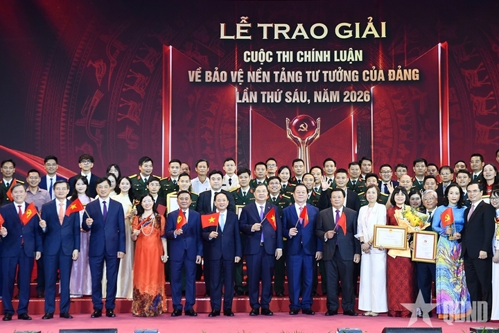 Trao giải Cuộc thi chính luận về bảo vệ nền tảng tư tưởng của Đảng lần thứ 6, năm 2026 - 10