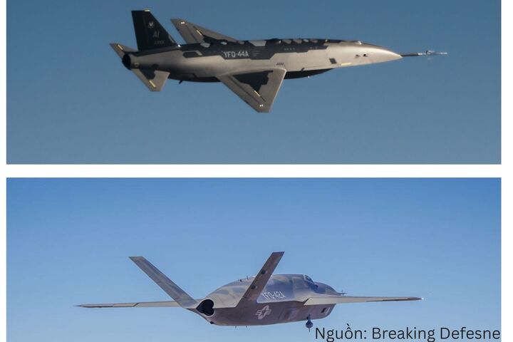 UAV Anduril FQ-44A và YFQ-42A.