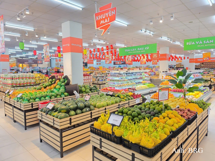 Hàng Việt chiếm hơn 91% cơ cấu hàng hóa tại hệ thống siêu thị BRGMart.