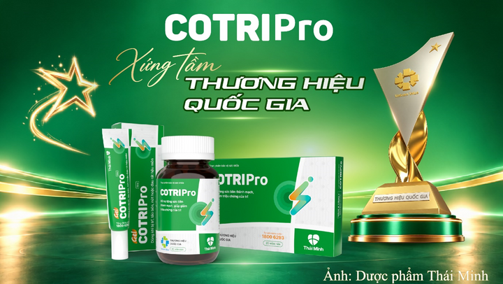 COTRIPro - Xứng tầm Thương hiệu quốc gia