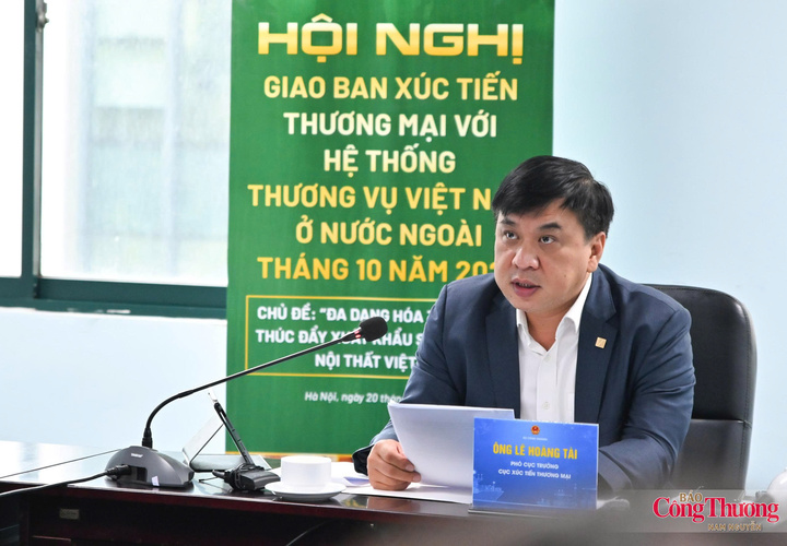 Ông Lê Hoàng Tài - Phó Cục trưởng Cục Xúc tiến thương mại.