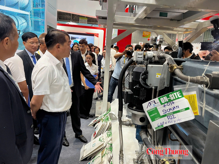 Công nghệ và chuyển đổi xanh cho ngành chăn nuôi trưng bày tại triển lãm Vietstock 2026.