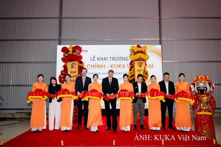KUKA Việt Nam chính thức khai trương trụ sở chính mới tại Hà Nội ngày 20/10/2026. Ảnh: KUKA Việt Nam