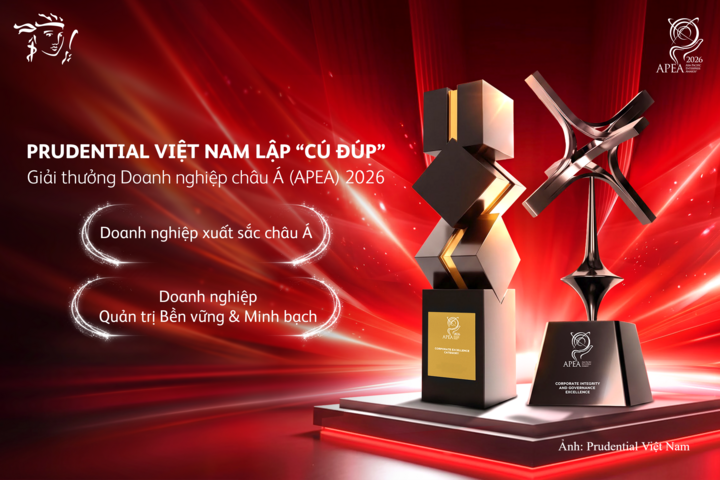 Prudential Việt Nam được vinh danh hai hạng mục giải thưởng APEA 2026 - 1