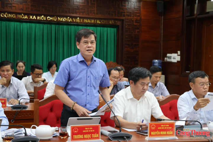 Ông Trương Ngọc Tuấn, Giám đốc Sở Nội vụ tỉnh Đắk Lắk nêu một số lưu ý khi rà soát nhiệm vụ KPI.