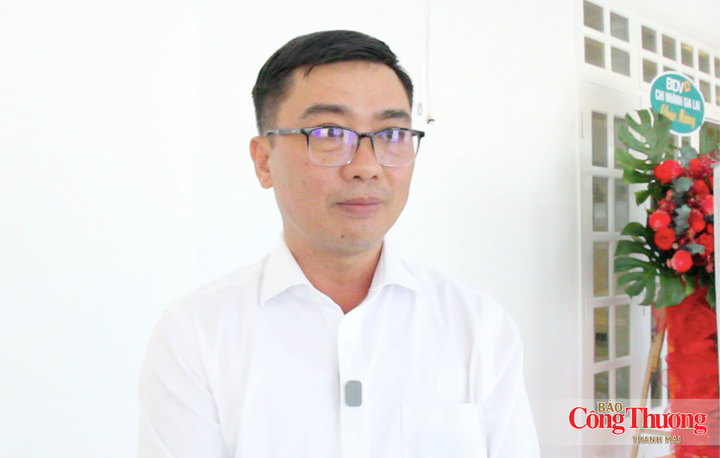 Ông Mai Xuân Minh, giảng viên Trường Cao đẳng Kinh tế Đối ngoại (COFER) trả lời phỏng vấn Báo Công Thương.