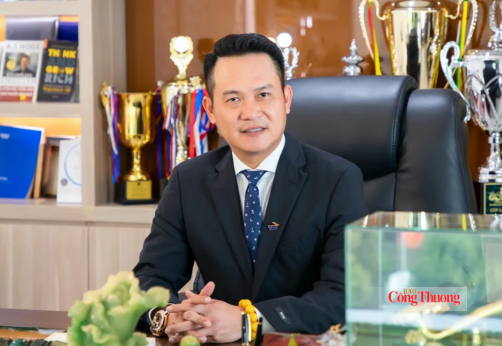 Ông Đặng Hồng Anh - Chủ tịch Hội Doanh nhân trẻ Việt Nam.