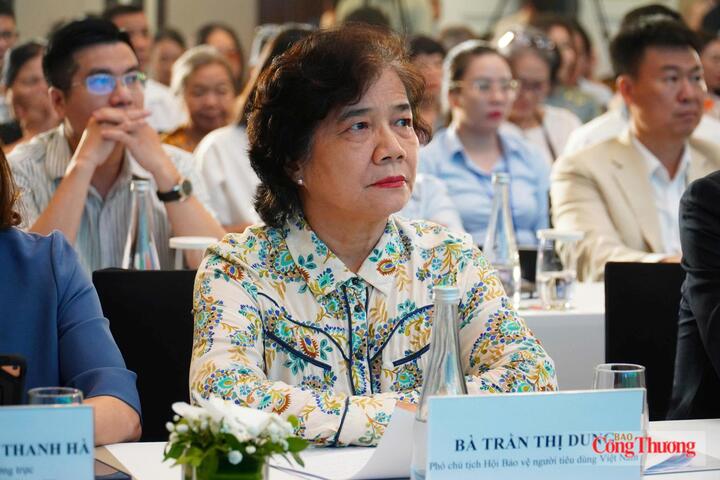 Bà Trần Thị Dung, Phó Chủ tịch Hiệp hội Người tiêu dùng Việt Nam.