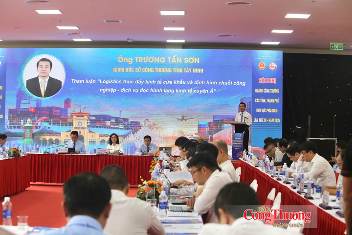 Quang cảnh Hội nghị ngành Công Thương các tỉnh, thành phố khu vực phía Nam lần thứ XII năm 2026