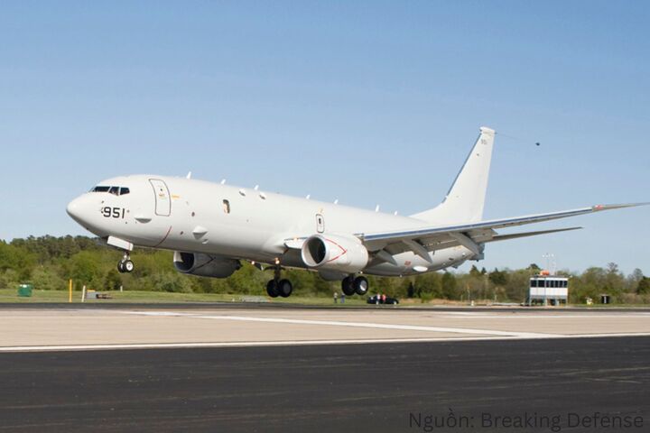 Máy bay tuần thám hải quân P-8A Poseidon. Nguồn: Breaking Defense