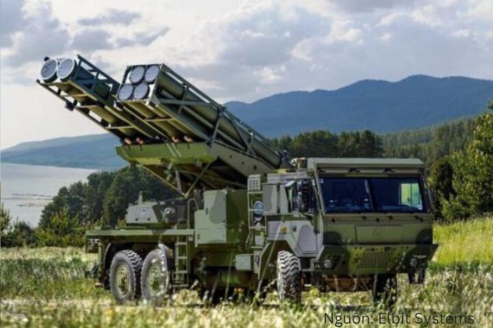 Pháo phản lực PULS. Nguồn: Elbit Systems