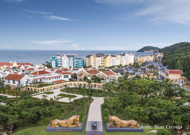 JW Marriott Phu Quoc với chủ đề một trường đại học giả tưởng, mỗi phân khu lại được thiết kế theo một ngành học khác nhau