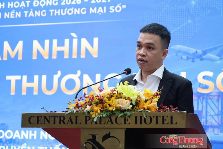 Ông Nguyễn Tấn Trung - nhà sáng lập, Giám đốc Live Channel phát biểu tại sự kiện.