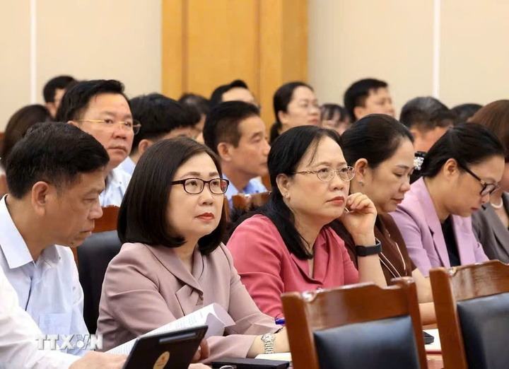 Các đại biểu tham dự hội nghị. (Ảnh: Tuấn Anh/TTXVN)