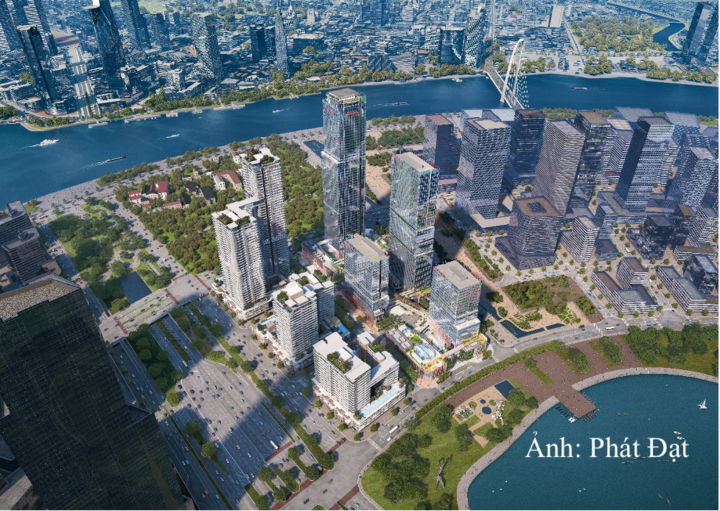 Phối cảnh dự án Lotte Eco Smart City Thu Thiem.