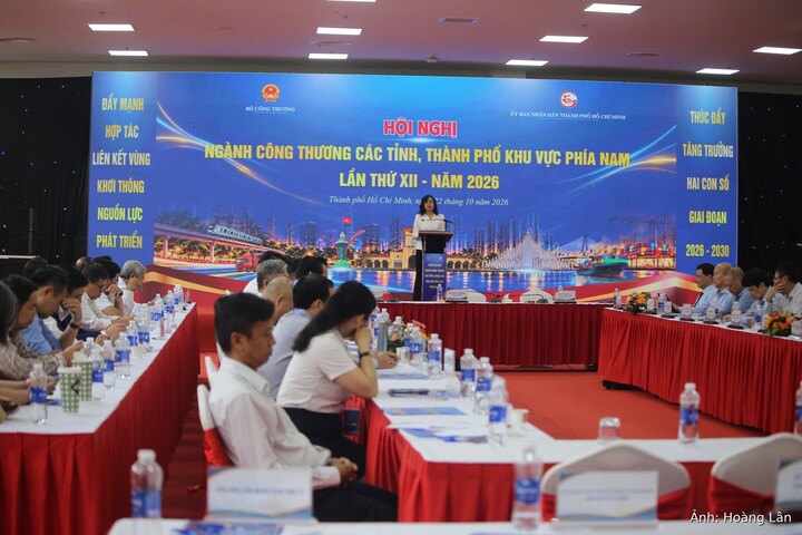 Liên kết vùng là vấn đề được nhiều địa phương quan tâm tại Hội nghị ngành Công Thương các tỉnh, thành phố khu vực phía Nam lần thứ XII.