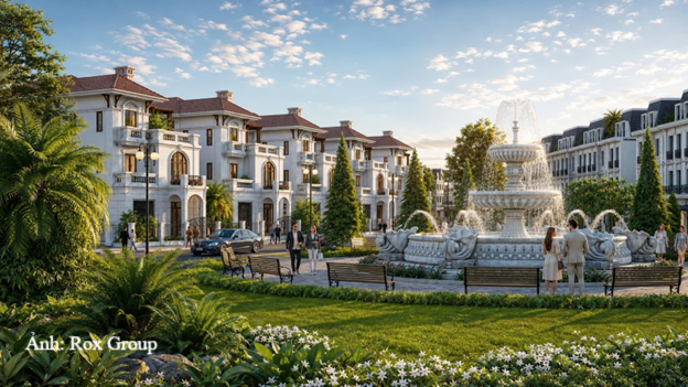 Phối cảnh dự án ROX Living Riverside (phường Ái Quốc, Hải Phòng).
