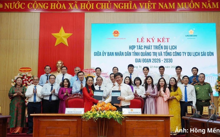 UBND tỉnh Quảng Trị và Saigontourist Group ký kết Bản ghi nhớ hợp tác phát triển du lịch giai đoạn 2026 - 2030