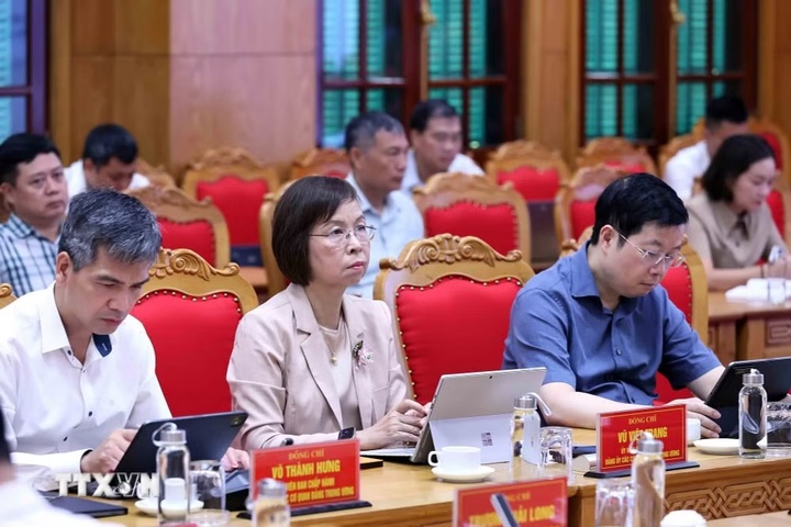 Các đại biểu tham dự hội nghị. (Ảnh: An Đăng/TTXVN)
