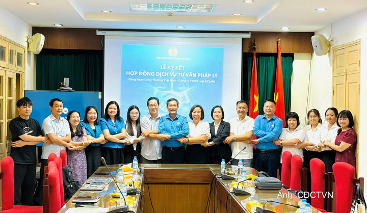 Lễ ký kết góp phần nâng cao năng lực tư vấn pháp lý, bảo vệ quyền lợi đoàn viên, người lao động, góp phần cụ thể hóa Nghị quyết Đại hội V Công đoàn Công Thương Việt Nam