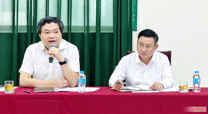 Ông Trần Việt Hòa, Cục trưởng Cục Công nghiệp đồng chủ trì hội thảo