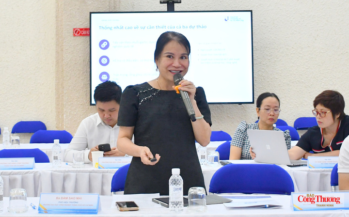 PGS.TS. Đàm Sao Mai, Phó Hiệu trưởng Trường Đại học Công nghiệp TP. Hồ Chí Minh.