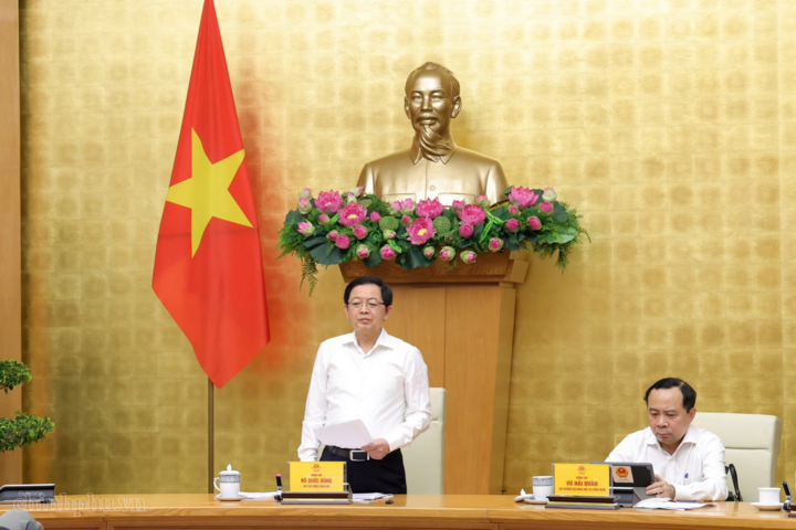 Phó Thủ tướng Hồ Quốc Dũng phát biểu tại Hội nghị. Ảnh: chinhphu.vn/Gia Huy
